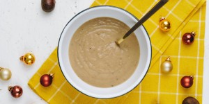 Beitragsbild des Blogbeitrags Maronicremesuppe: low fodmap – cook it your way