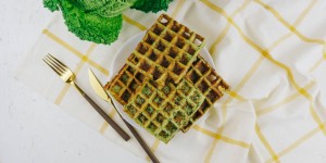 Beitragsbild des Blogbeitrags Grünkohl-Waffeln: low fodmap – cook it your way