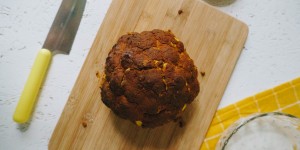 Beitragsbild des Blogbeitrags Im Ganzen gebackener Karfiol