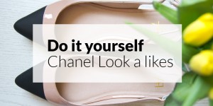Beitragsbild des Blogbeitrags DIY Chanel Slingbacks