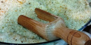 Beitragsbild des Blogbeitrags Ein Foot Scrub für schöne Füße selber machen 