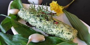 Beitragsbild des Blogbeitrags Bärlauchbutter - sehr lecker