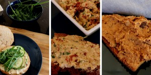 Beitragsbild des Blogbeitrags 3 vegane Aufstriche fürs Brötchen