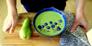 Beitragsbild des Blogbeitrags Grüner Smoothie - Immunbuster 