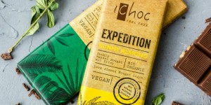Beitragsbild des Blogbeitrags Gewinne 3 Pakete Expedition – vegane Schokolade von IChoc