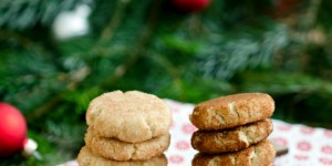 Beitragsbild des Blogbeitrags {Rezept} Vegane Snickerdoodles mit Cashews / haushaltszuckerfrei  