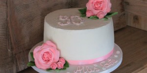 Beitragsbild des Blogbeitrags Omas 90er Geburtstagstorte + Bake my Cake Award 2017