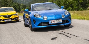 Beitragsbild des Blogbeitrags Renault Mégane R.S. 280 EDC & Alpine A110 im ersten Test! 