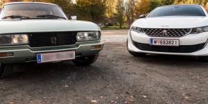 Beitragsbild des Blogbeitrags Damals und heute: Peugeot 508 und 504 – mehr als Mittelklasse 