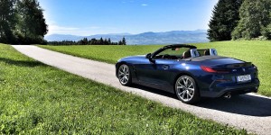 Beitragsbild des Blogbeitrags Der fesche BMW Z4 sDrive20i im Test! 