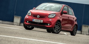 Beitragsbild des Blogbeitrags smart EQ forfour im Test: Elektro-Zwerg für die Stadt!