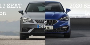 Beitragsbild des Blogbeitrags VERGLEICH: 2017 vs. 2020 SEAT Leon