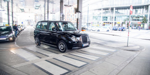Beitragsbild des Blogbeitrags Das berühmte London Cab LEVC TX im 1. Test!