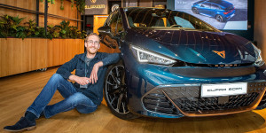 Beitragsbild des Blogbeitrags Erstkontakt mit dem vollelektrischen CUPRA Born!