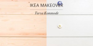 Beitragsbild des Blogbeitrags Ikea makeover : Pimp my Tarva Kommode