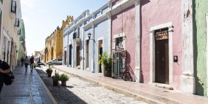 Beitragsbild des Blogbeitrags Campeche – die bunte Stadt in Yucatan