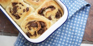 Beitragsbild des Blogbeitrags Pekannuss-Schnecken mit Schokolade | wenn aus den „vielleichts“ ein „bestimmt“ wird.