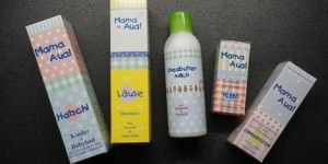 Beitragsbild des Blogbeitrags Babypflege mit Mama Aua!