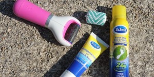 Beitragsbild des Blogbeitrags Fußpflege mit Scholl – Hornhaut adé 
