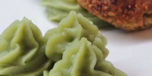 Beitragsbild des Blogbeitrags Matcha Monday Falafel mit Kartoffelpüree 