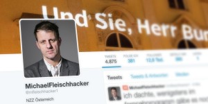 Beitragsbild des Blogbeitrags fleischhacker ist kein journalist.