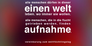 Beitragsbild des Blogbeitrags vereinbarung zum weltflüchtlingstag