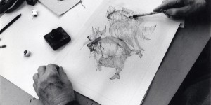 Beitragsbild des Blogbeitrags Viaggio nel lavoro di un vignettista: Paul Flora