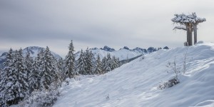 Beitragsbild des Blogbeitrags Erster Schnee, erste Skitour 