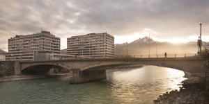 Beitragsbild des Blogbeitrags Sollte in jede Tasche – der Architekturführer Innsbruck