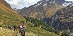 Beitragsbild des Blogbeitrags Wildbeobachtung im Lüsenstal: Fette Gämsen und fastende Murmeltiere