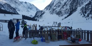 Beitragsbild des Blogbeitrags Non solo sci: Rodel a Sellrain