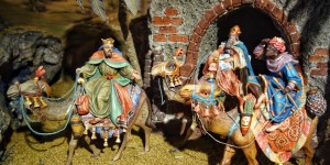 Beitragsbild des Blogbeitrags Krippeleschauen, Gloriawasser und Geschichten
