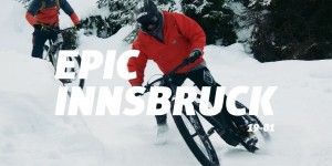 Beitragsbild des Blogbeitrags Epic Innsbruck 19-01: Snowbiking 