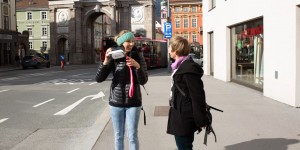 Beitragsbild des Blogbeitrags TimeTour Stadtführung in die Vergangenheit Innsbrucks