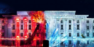 Beitragsbild des Blogbeitrags Light Show Mount Magic Dazzles in Innsbruck