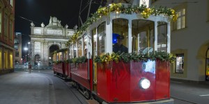 Beitragsbild des Blogbeitrags Eine Fahrt mit der Christkindlbahn