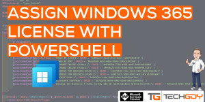 Beitragsbild des Blogbeitrags Assign Windows 365 License with PowerShell and MS GRAPH API