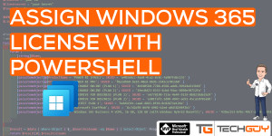 Beitragsbild des Blogbeitrags Assign Windows 365 License with PowerShell and MS GRAPH API 