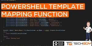 Beitragsbild des Blogbeitrags PowerShell Mapping Function 