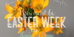 Beitragsbild des Blogbeitrags Flowers, bunnies and Sweet delights. This must be Easter Week