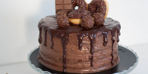 Beitragsbild des Blogbeitrags Nutella Drip Cake von 