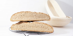 Beitragsbild des Blogbeitrags Bauernlaib 1,5 kg - 50% versäuert