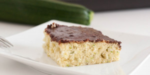 Beitragsbild des Blogbeitrags Zucchinikuchen am Blech 