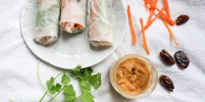 Beitragsbild des Blogbeitrags Roll it up – Vegane Sommerrollen