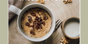 Beitragsbild des Blogbeitrags Tassenkuchen – Bananenbrot