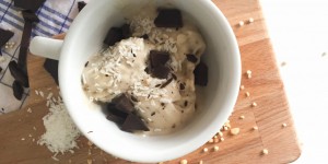 Beitragsbild des Blogbeitrags Nana-Eis–Selbstgemachtes Eis mit nur einer Zutat 