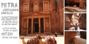 Beitragsbild des Blogbeitrags Die Felsenstadt Petra: Jordanien