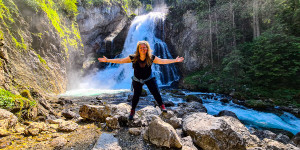 Beitragsbild des Blogbeitrags Gollinger Wasserfall Wanderung: Spektakuläres Naturschauspiel