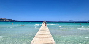 Beitragsbild des Blogbeitrags Playa de Muro: Traumstrand am türkisblauen Meer 