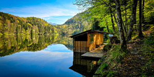 Beitragsbild des Blogbeitrags Nussensee Wanderung bei Bad Ischl